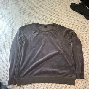 Free Press Gray Crewneck Sweater